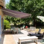 vakantiewoning Moulin de Vigne - terras